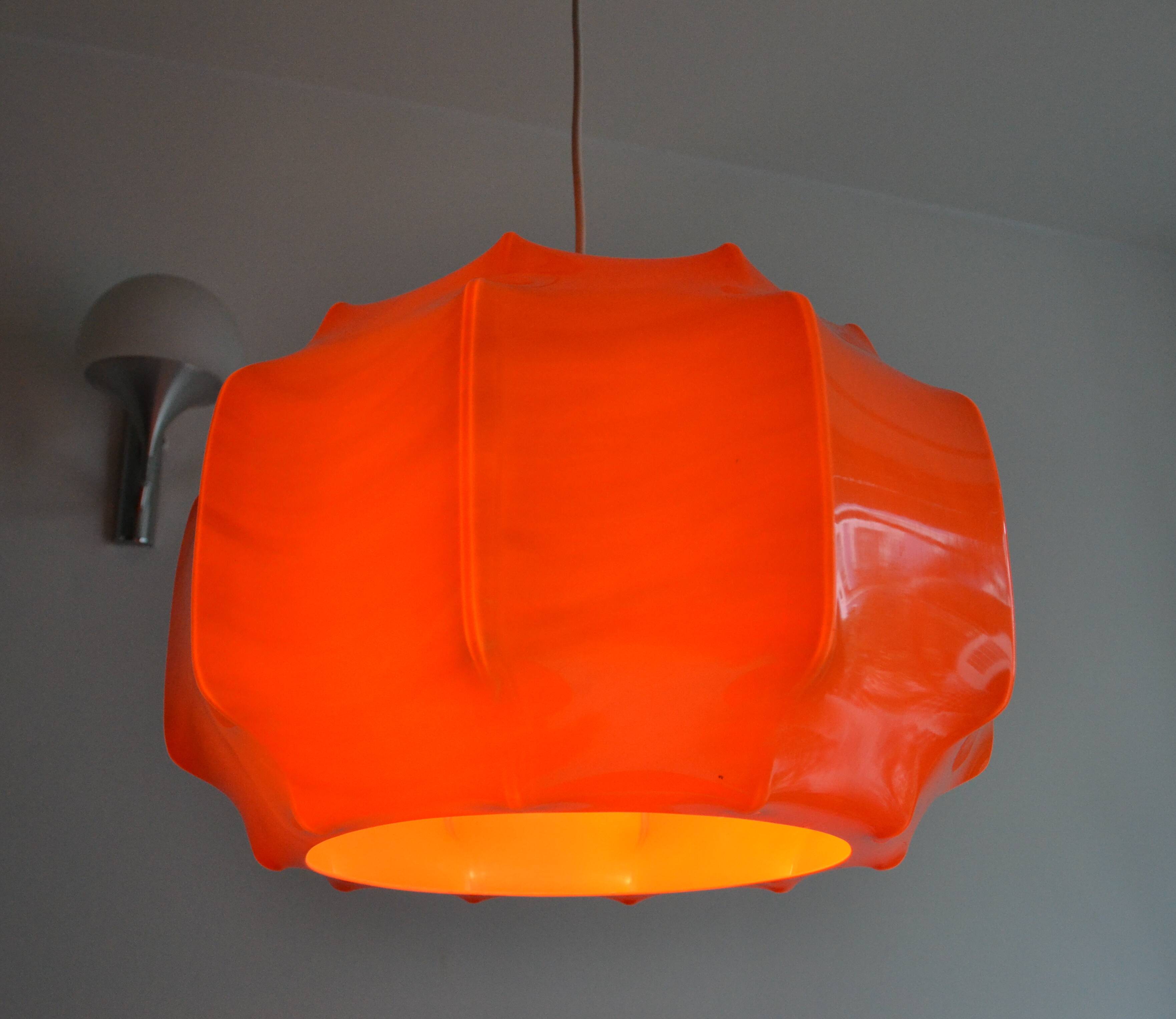 Suspension cocoon orange 70s