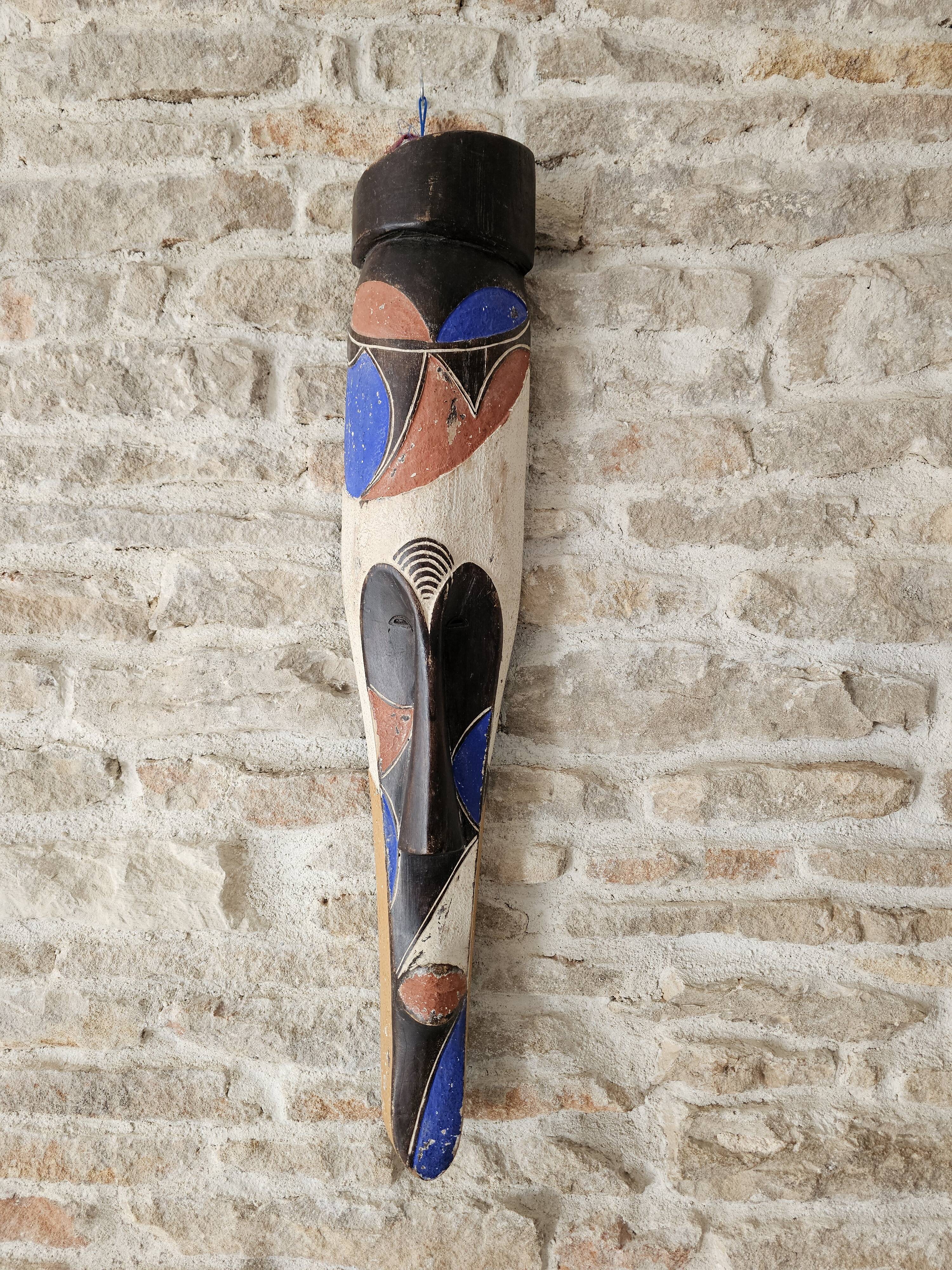 Grand decorative African mask Fang - Gabon - Tribal African art