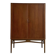 Vintage tambour cabinet teak