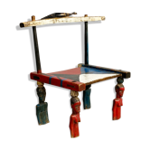 Vintage Senufo Chair, Côte d'Ivoire, c.1980