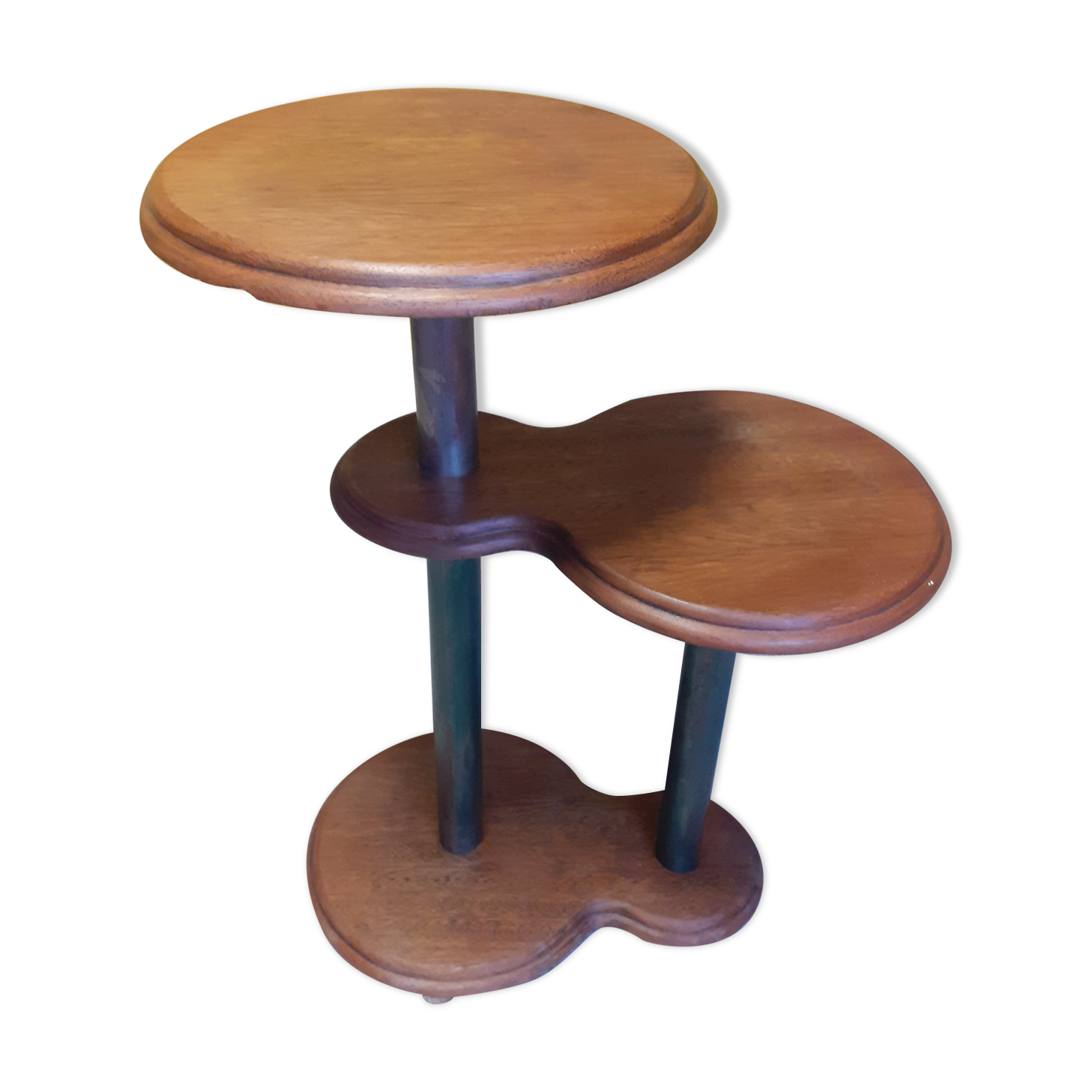 Shelf - old plant door, oak and metal