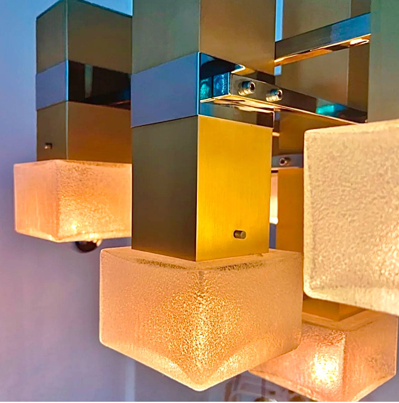 Sciolari 13-light chandelier from the 60s