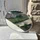 Vintage beveled mirror with mercury