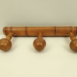 Hook 3 wooden hooks 35 cm