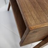 Vintage table 1950 compass feet