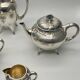 Gallia Christofle Tea/Coffee Service, Art Nouveau 1900