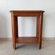 Art Deco side table from the 1940s in solid oak.