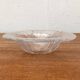 Set of 4 vintage Swedish glass bowls with floral design by Ann Wärff for Kosta Boda.