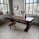 Table de monastère XXL en chêne, 19ème s.
