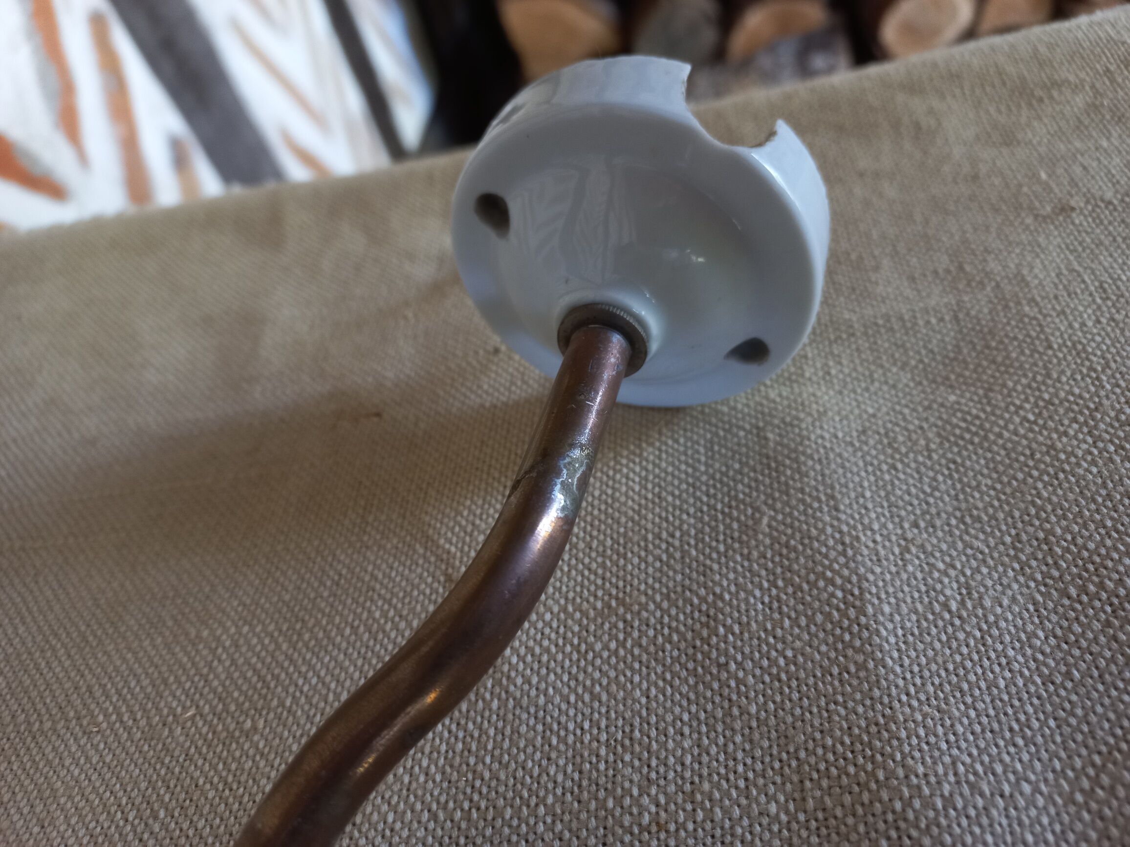Wall lamp tulip gooseneck