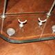 Mirror/psyche jewelry holder