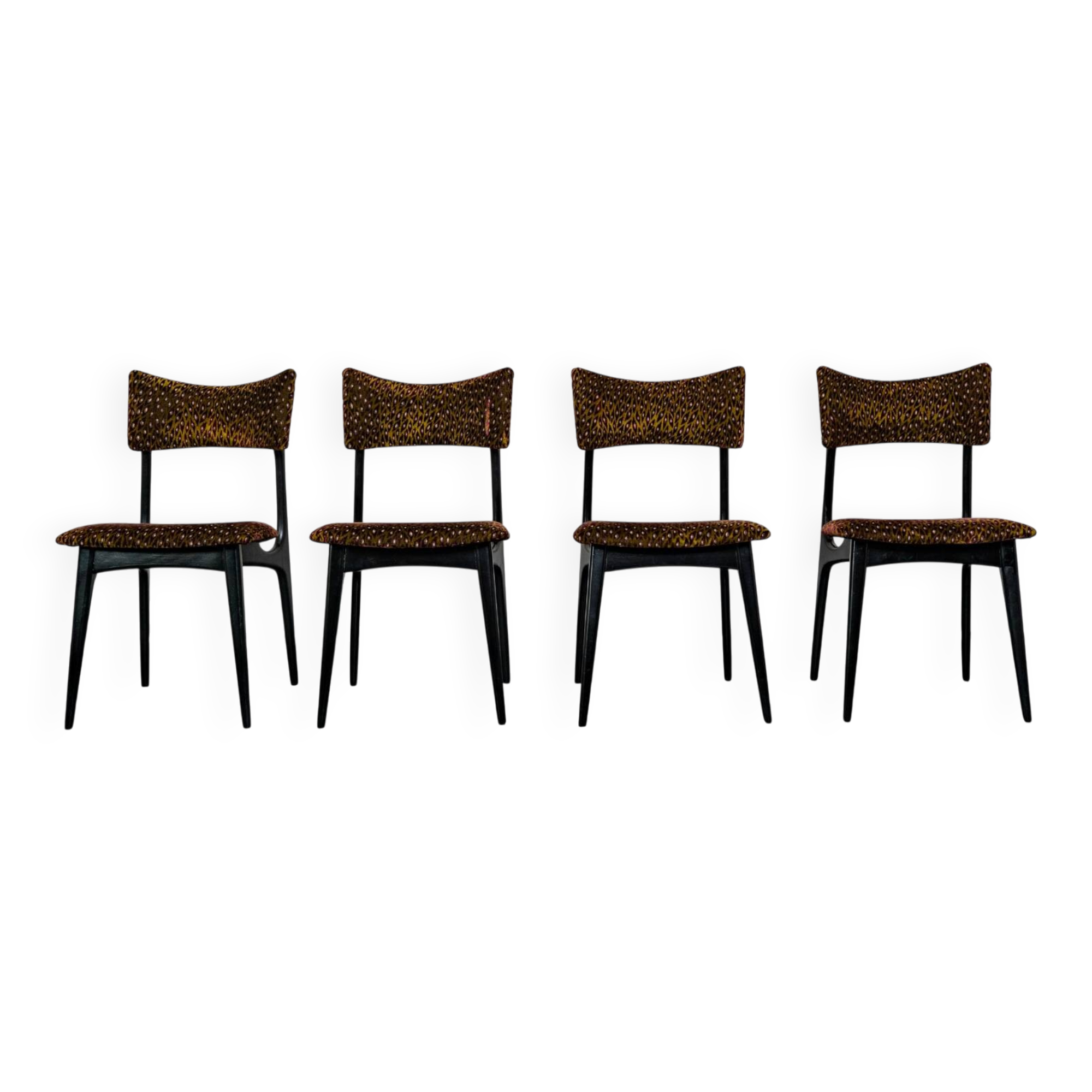 Set of 4 modernist chairs