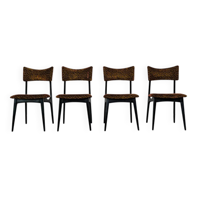 Set de 4 chaises modernistes