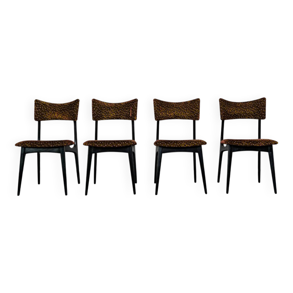 Set de 4 chaises modernistes