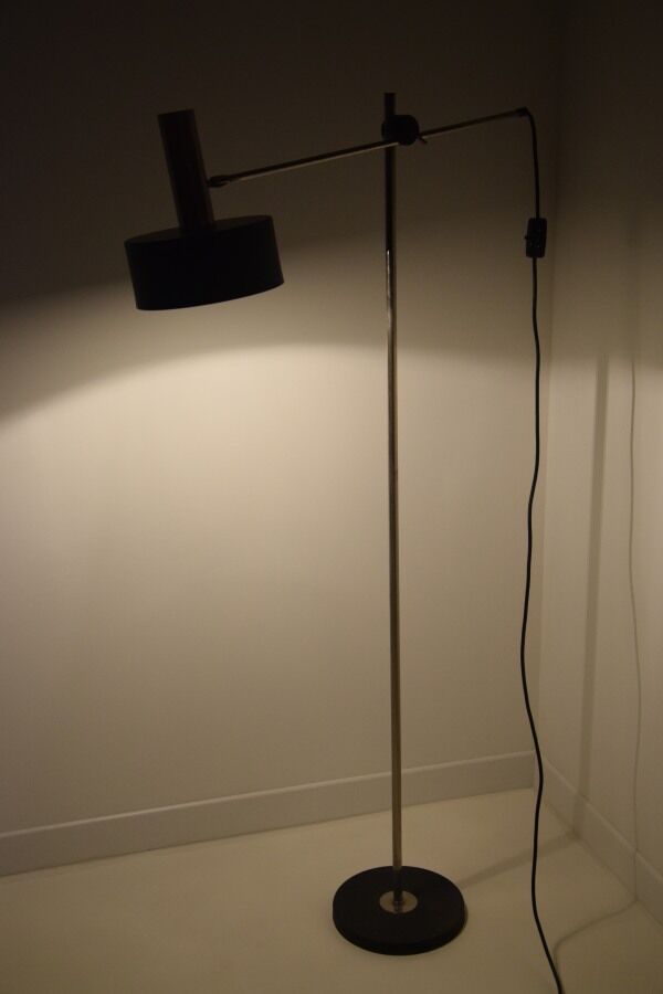 Lampadaire liseuse vintage années 70 design scandinave