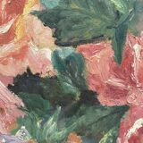 Vintage rose painting