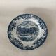 Trio of Coaching Scenes blue plates by Johnson Bros / Brothers Irestone