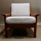 Scandinavian design teak chair stamped 1950