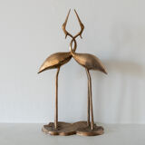 Brass herons