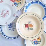Vintage soup plates