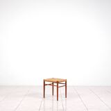 Teak stool „Mod. 316“ by Peter Hvidt & Orla Molgaard-Nielsen for Søborg
