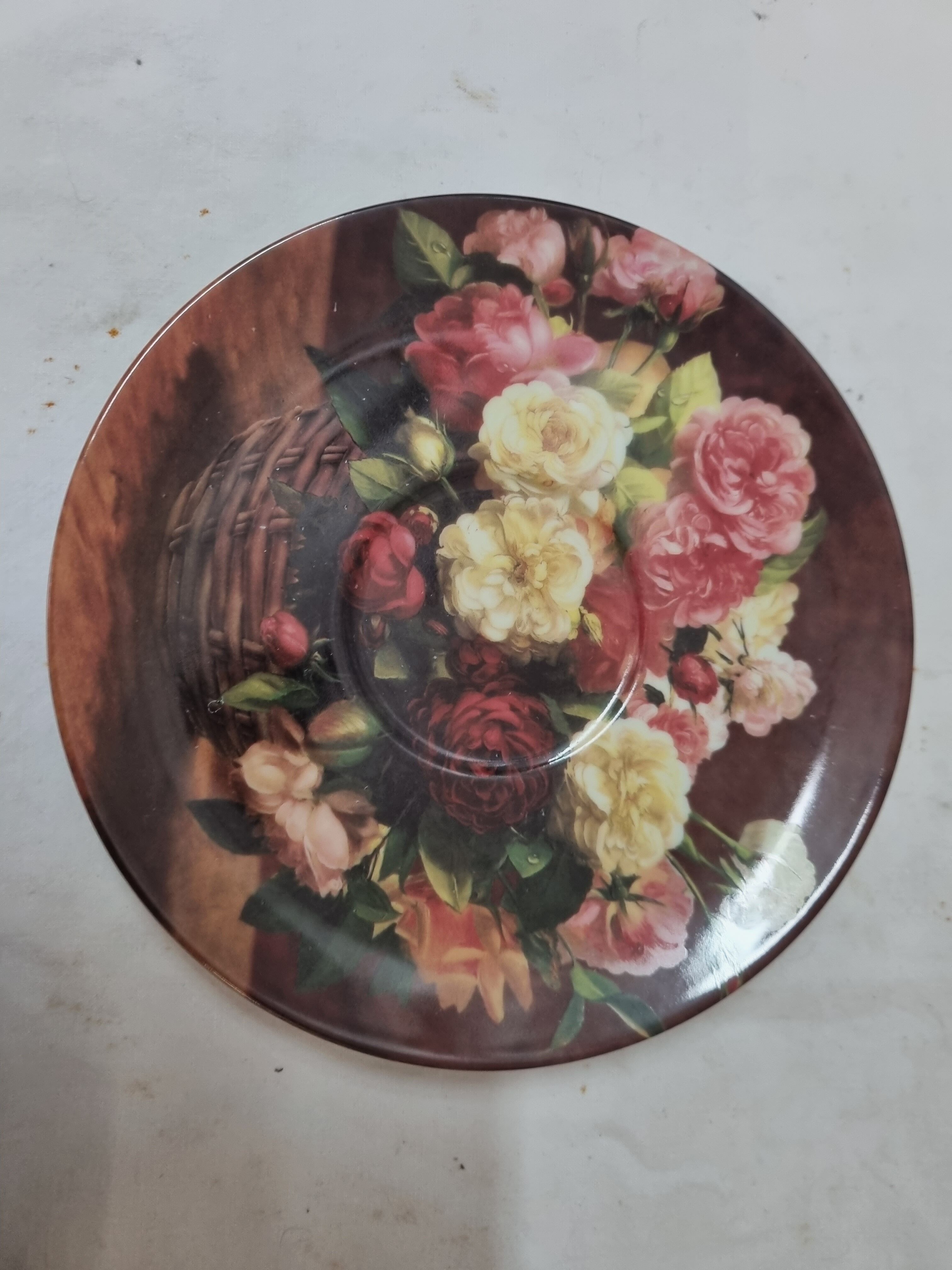 Tasse à thé porcelaine de Limoges, art du Gruou
