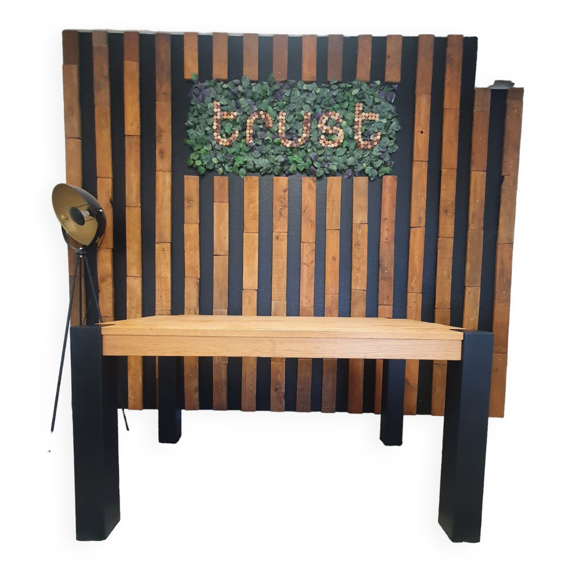 Industrial dining table