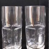 Glass service for 6, 17 pieces Sergio Asti for Arnolfo di Cambio.