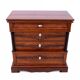 Commode ancienne en acajou à tiroirs, Scandinavie, 2e moitié du