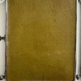 Bevelled triptych barber mirror from the 1950s.