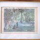 Painting - Henry Maillot - Scene in Borély Park, Marseille (2006)
