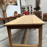 Large 20th century pine community table