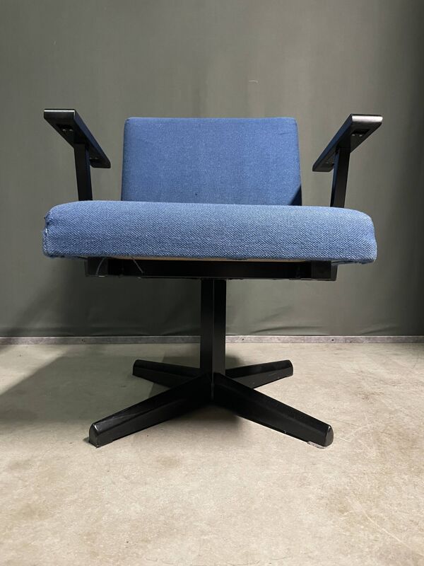 Chaise longue Galvanitas années 1960