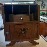 Art deco marble bedside table
