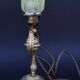 Antique Brass Gimbal Table Lamp Navy Ship Marine Massive Brass - Wall Light