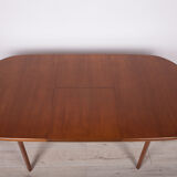 Table à manger ovale en teck du milieu du siècle d’Elliots of Newbury, années 1960
