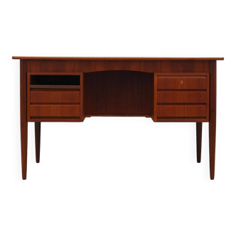 Teak desk, Danish design, 1970s, production: Denmark