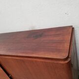 Enfilade art deco in vintage rosewood