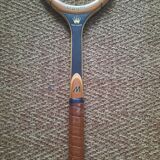 Major vintage wooden tennis racket