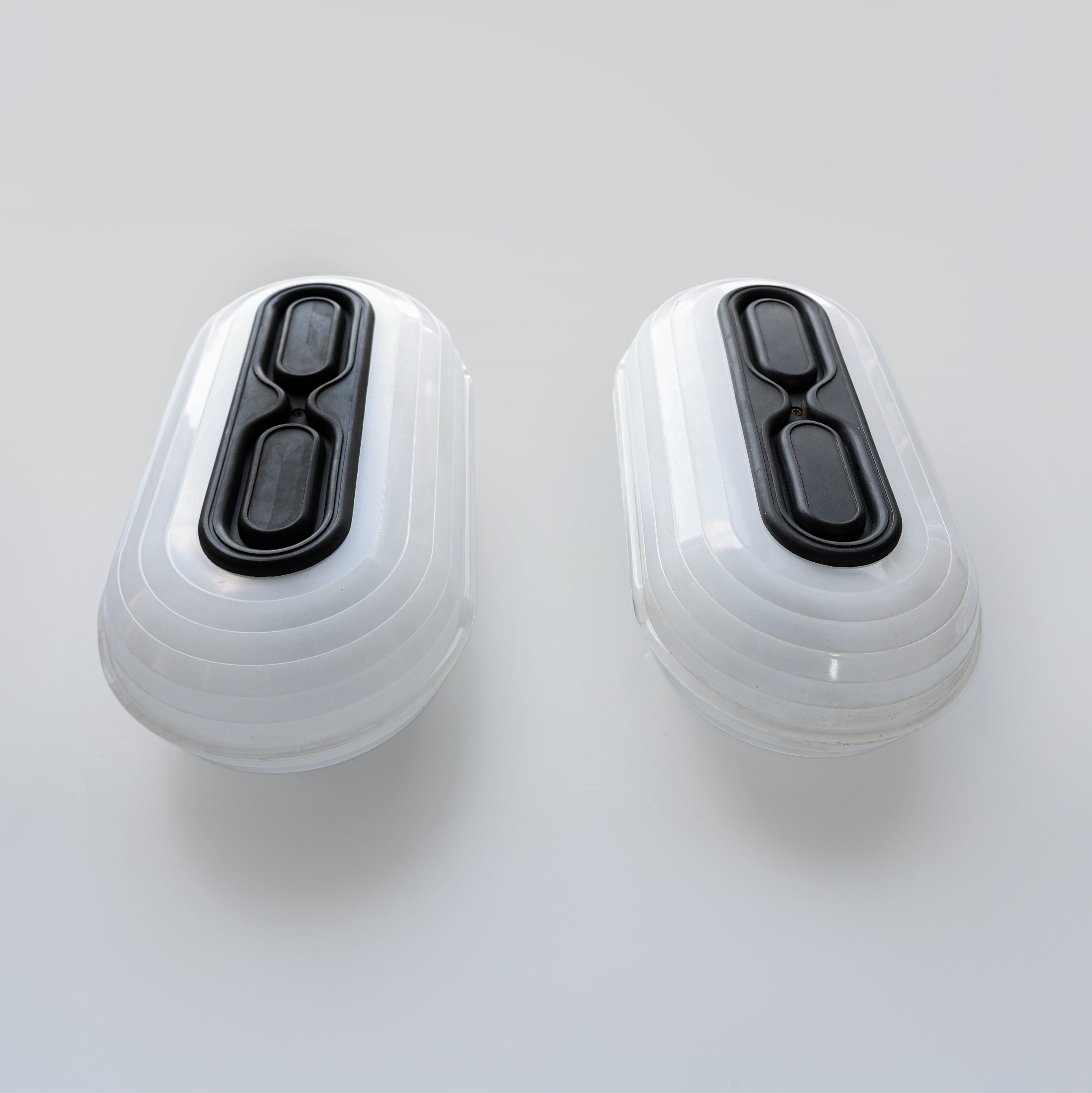 Postmodern sconces by Arteluce, 1980s, Italy.