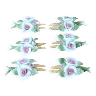 Flower and wheat ear knife holder