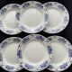 6 HBC Choisy le Roi earthenware dinner plates. Georgette model