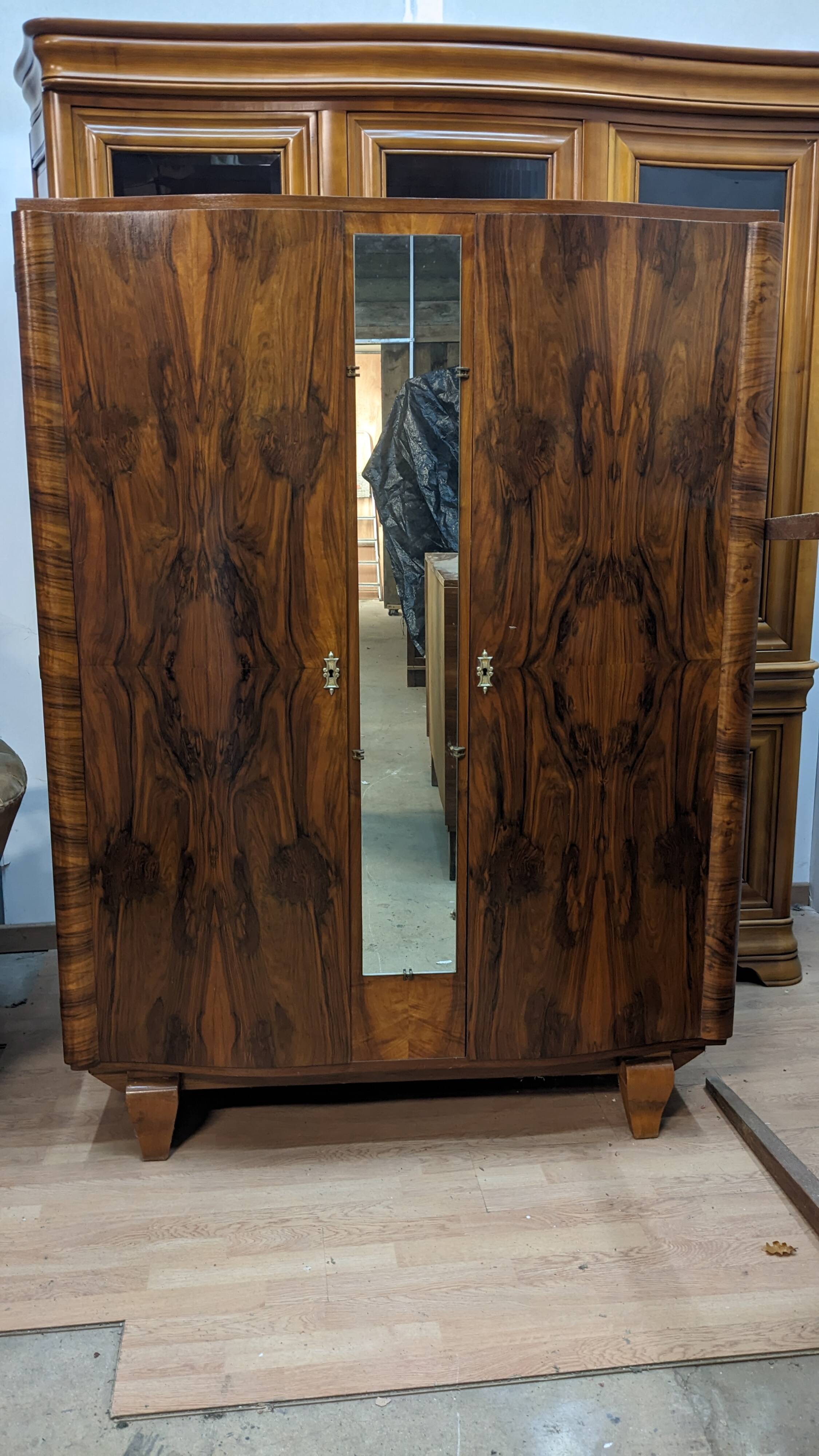 1950s Art Deco wardrobe