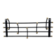 Iron and brass coat rack