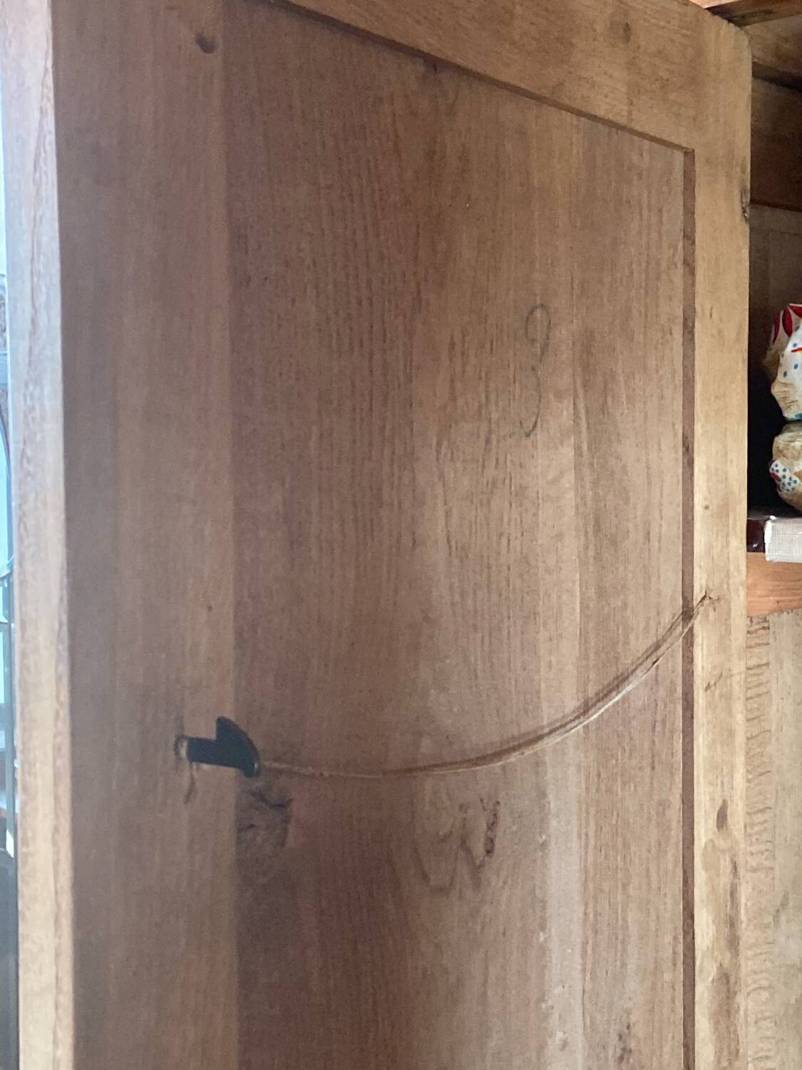 Small Art Deco period removable wardrobe