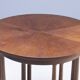 Art Nouveau seating set, bentwood table, armchairs & stools, circa 1910