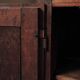 Mountain buffet in larch and solid pine, Folk art, 19th century