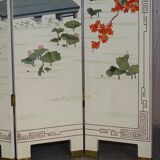 Vintage folding screen in hard stone