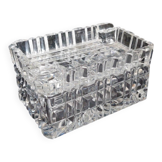 Vintage crystal ashtray
