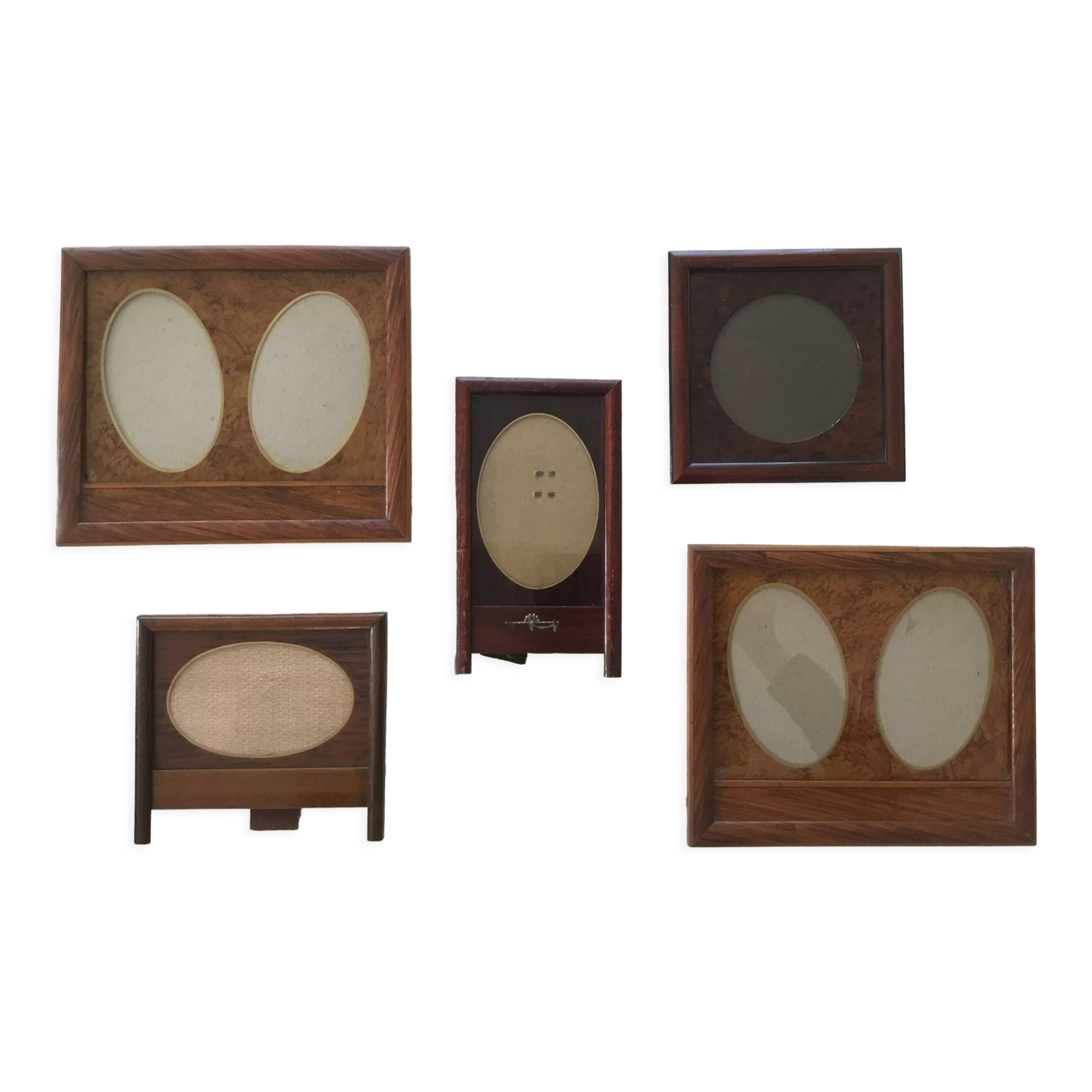 Lot de 5 cadres vintage